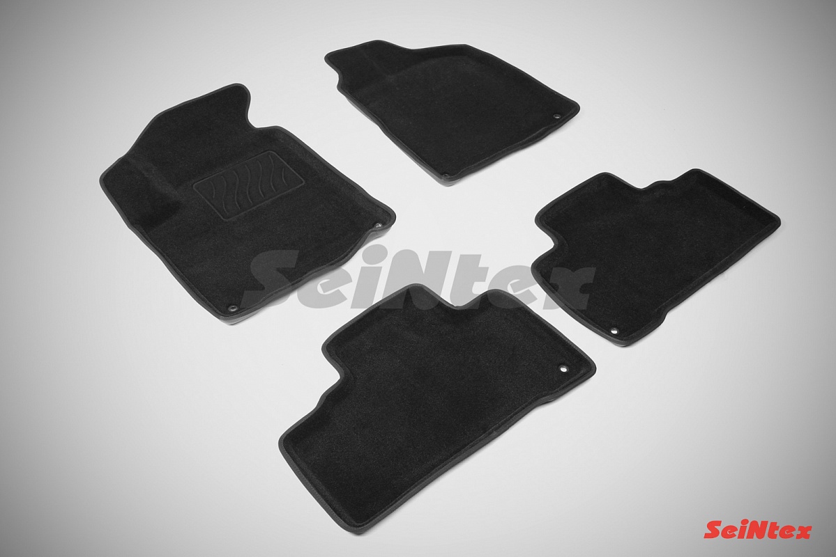 Комплект ковриков 3D SSANG YONG ACTYON 10г черные