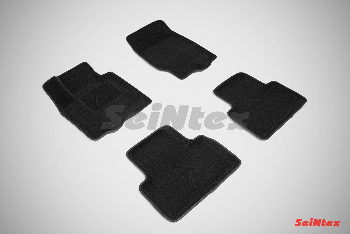 Коврики салона текстильные 3D INFINITI FX 37, 50QX 70 (2010-) цвет-Черный