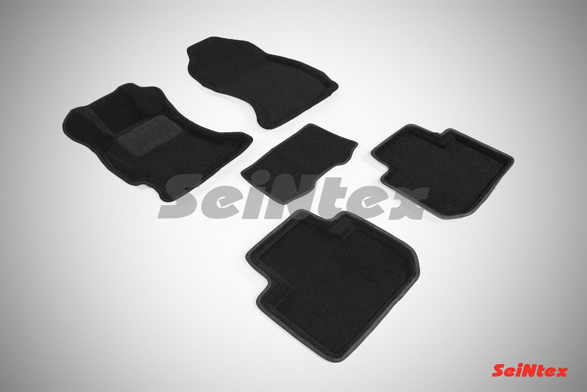 Комплект ковриков 3D SUBARU FORESTER IV черные