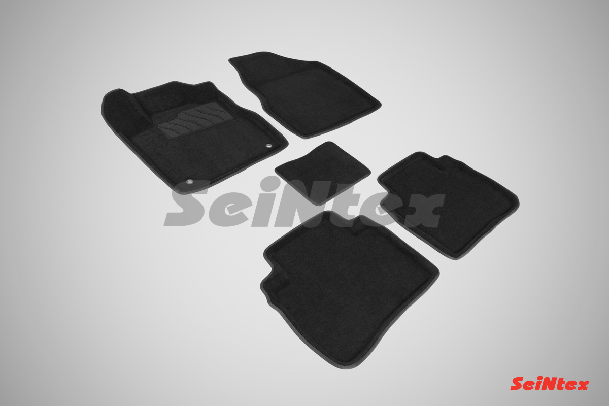 Комплект ковриков 3D NISSAN MURANO II черные (компл)