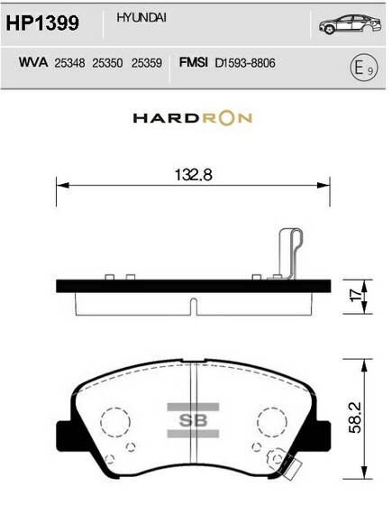     HARDRON HP1399