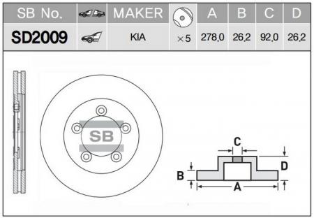   SD2009 (58129-4E000) SD2009