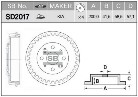    (0K201-26-251B, 0K201-26-251A) SD2017