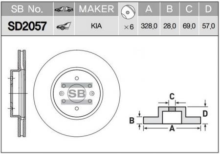   KIA MOHAVE 09-  SD2057