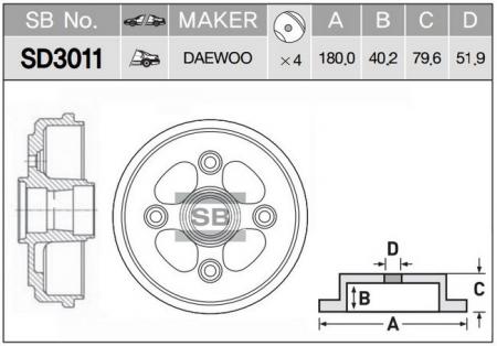    (96316636, 96320387, 96318925) SD3011