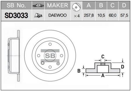   LACETTI  SD3033