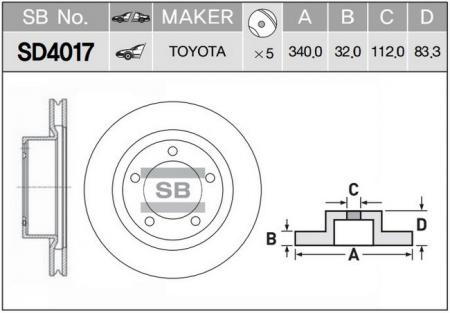   SD4017 (43512-60180) SD4017