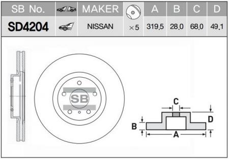   SD4204 (40206-EG000) SD4204