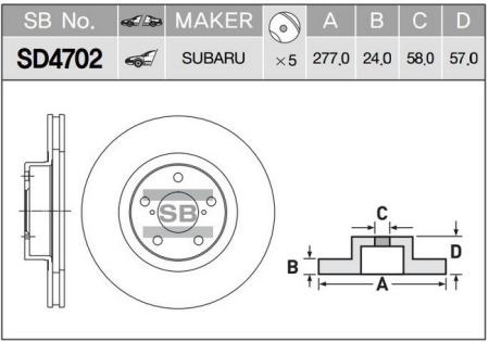   SD4702 Sangsin Brake