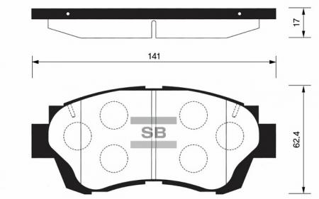    SP1138 Sangsin Brake