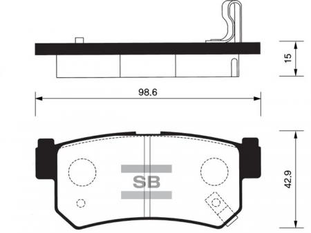    () SP-1151 Sangsin Brake
