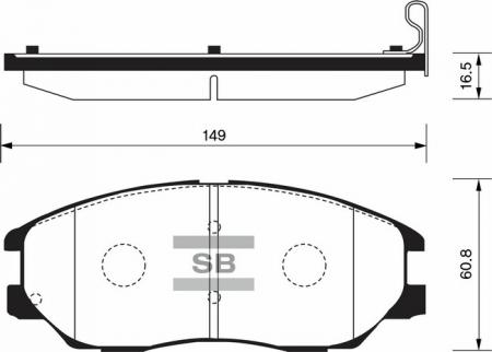    SP-1161 Sangsin Brake