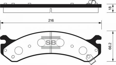    SP1309 Sangsin Brake