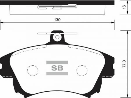    SP1530 Sangsin Brake