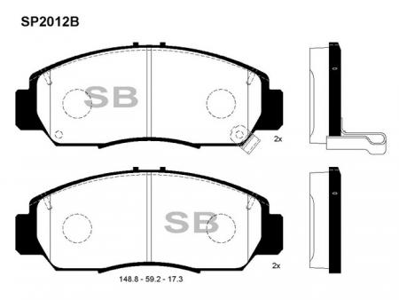    HONDA CIVIC 2000- SP2012B