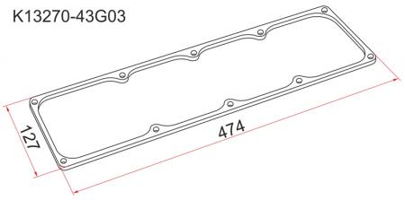    NS TD23, TD25, TD27#, QD32, 92- WD21/R20/F22/F23 K13270-43G03