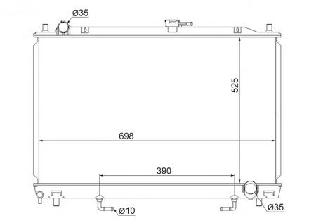  MITSUBISHI PAJERO 4M41 99- MC0006-4M41