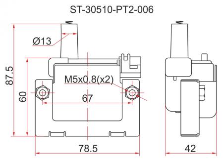   HONDA 96-   B,H,F,D ST-30510-PT2-006