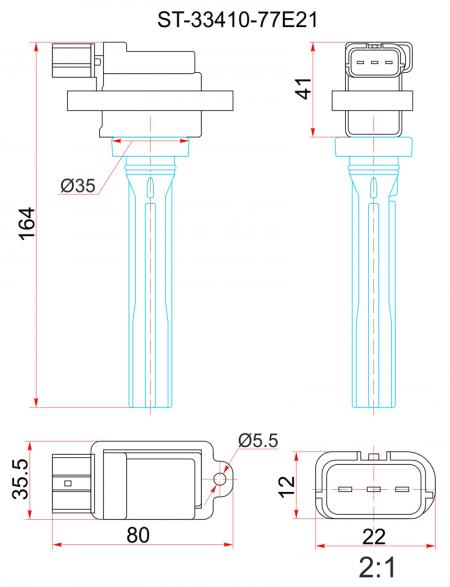   SZ J20A/H20A/H25A/H27A GRAND VITARA 98-, VITARA 95- (6) ST-33410-77E21