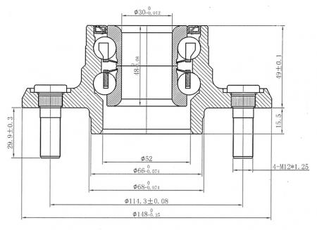   NISSAN WINGROAD / AD Y11 99- (4114) ST-43200-WE000 ST-43200-WE000