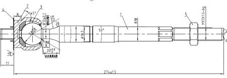   TOYOTA HIACE/REGIUSACE 2WD 89-95 ST-45503-29255