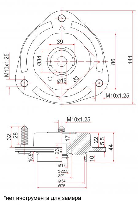   FR TOYOTA IPSUM 01- ST-48609-44040