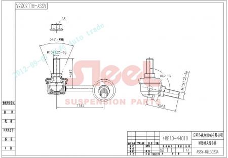   TOYOTA AVENSIS/CALDINA/CARINA/CORONA/GAIA/IPSUM/PICNIC 92-02 LH ST-48810-44010