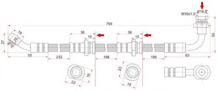   FR SUZUKI ESCUDO/VITARA/X-90 88-98 LH ST-51550-60A31