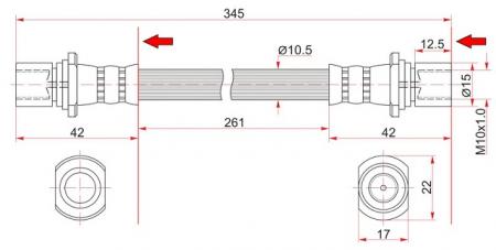   FR TOYOTA 4-RUNNER TRUCK/HILUX 83-01 LH=RH ST-90947-02447 ST9094702447