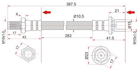   RR TOYOTA LAND CRUISER PRADO 96-02  ST-90947-02B15