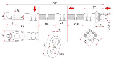   FR TOYOTA BB/CARGO/IST/PLATZ/PORTE/PROBOX/RAUM/SIENTA/VITZ/WILL/YARIS 99-05 LH=RH SAT ST-90947-02C31 ST-90947-02C31