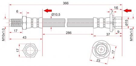   RR TOYOTA LAND CRUISER/LEXUS LX470 98-07  ST-90947-02F27