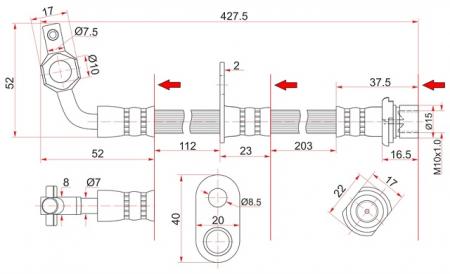   FR TOYOTA LAND CRUISER/LEXUS LX470 98- LH=RH ST-90947-02F29