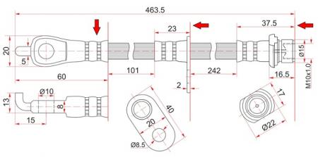   FR TOYOTA LAND CRUISER 200/LEXUS LX570 07- LH ST-90947-02F43