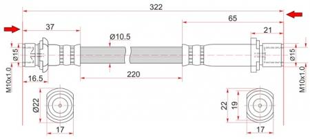   RR TOYOTA 4RUNNER/FJ CRUISER/ LAND CRUISER PRADO/LEXUS GX460 08- LH=RH . ST-90947-02G18