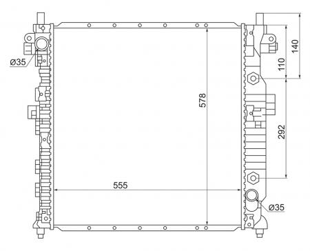  SSANG YONG KYRON 2,0D 05- / ACTYON 2.0D 05-06 SY0002