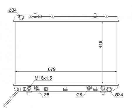  SSANGYONG MUSS0 2.3/2.9D/3.2 94- SY0004 SY0004