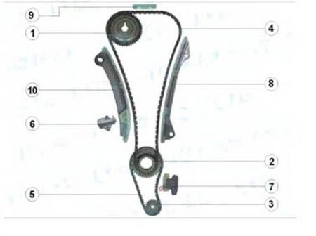      NISSAN/RENAULT MR18DE/MR20DE 07- TKNS270A