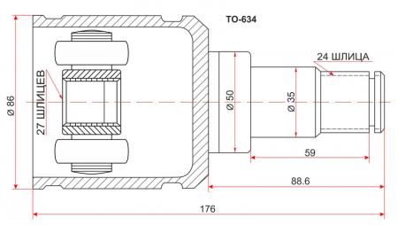  .TY ACV3#/ACV40 (LH), NZT260, ANE10, ACU/MCU20/30, ACM21, ACA26/30 (EU), ACR30, AZR65 (LH) TO-634