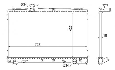  TOYOTA VOXY/NOAH/IPSUM/AVENSIS VERSO 1AZ/2AZ/3ZR 01-09 TY0002-ACM20