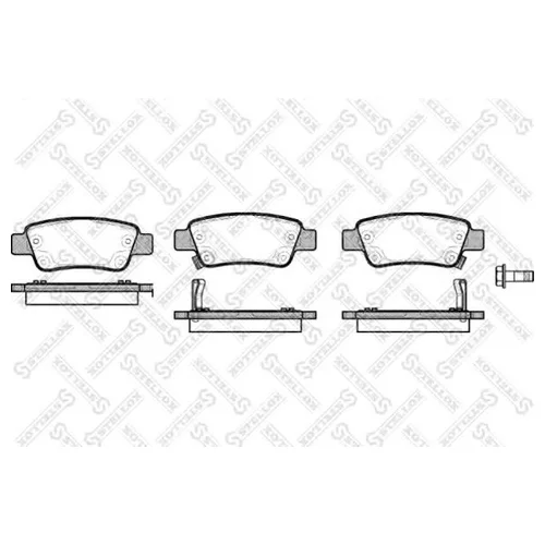   . Honda CR-V 2.0/2.2D/2.4 06] 001082B-SX STELLOX