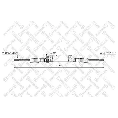    / FORD FIESTA 1.1-1.8D 89-00 /KA 1.3/1.6 96] 00-35030-SX