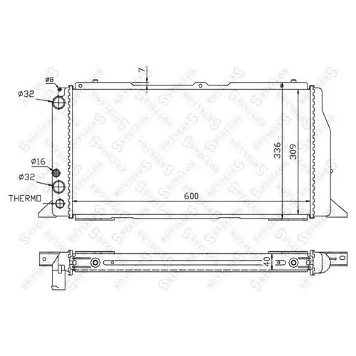    AUDI 80 1.6-1.9D 86-91 10-25020-SX