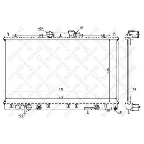     MITSUBISHI GALANT 2.0/2.4 96-00 10-25179-SX