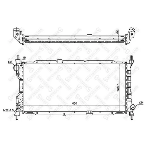    OPEL CORSA 1.5D/1.7D 94-01 10-25203-SX