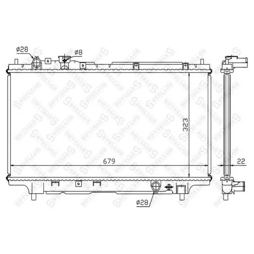    MAZDA 323 1.3-1.8 96-98 10-25217-SX