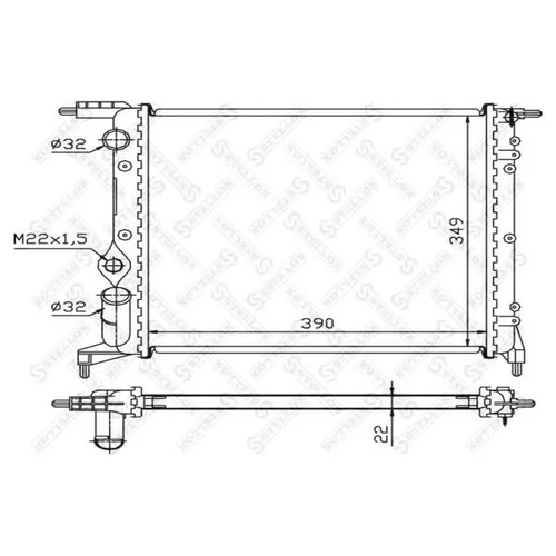     AC RENAULT CLIO/R19 1.2I/1.4I 90] 10-25236-SX