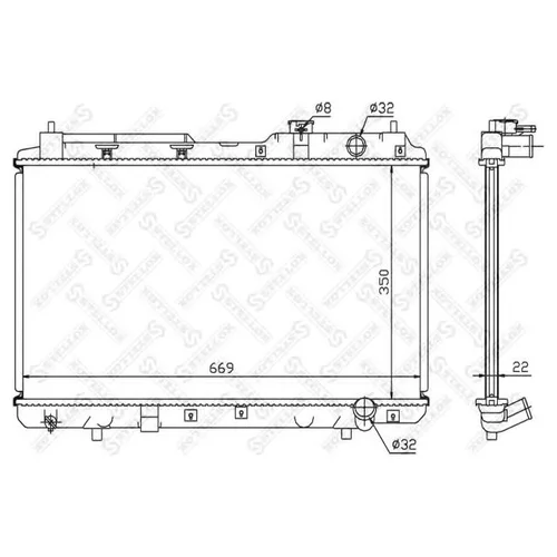     HONDA CR-V 2.0 16V 95-02 10-25343-SX