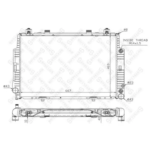     MB W140 4.2I/5.0I 91-99 10-25373-SX