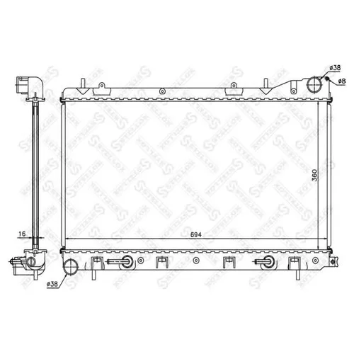   ,   SUBARU FORESTER 2.0I 02-05 10-25396-SX